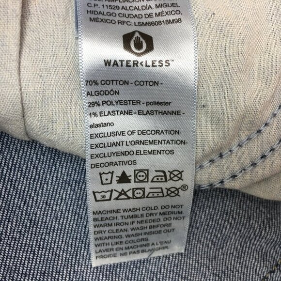 Levi's Signature Women's Jeans Straight Leg Mid Rise size 16L length 34" - Picture 7 of 9